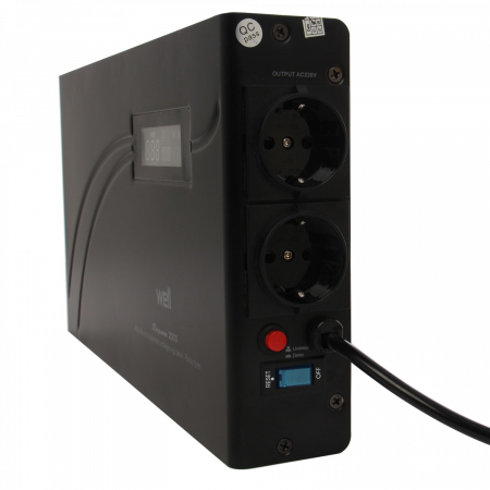 Stabilizator automat de tensiune orizontal cu releu Well 1500VA [2]