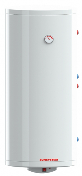 Boiler de perete vertical pentru ACM cu doua serpentine, 200 litri, rezistenta 3 kw, Sunsystem model BB NL 2 V/S2 200 [2]