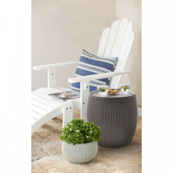 Masuta gri, 41 litri, Keter Cozy [2]