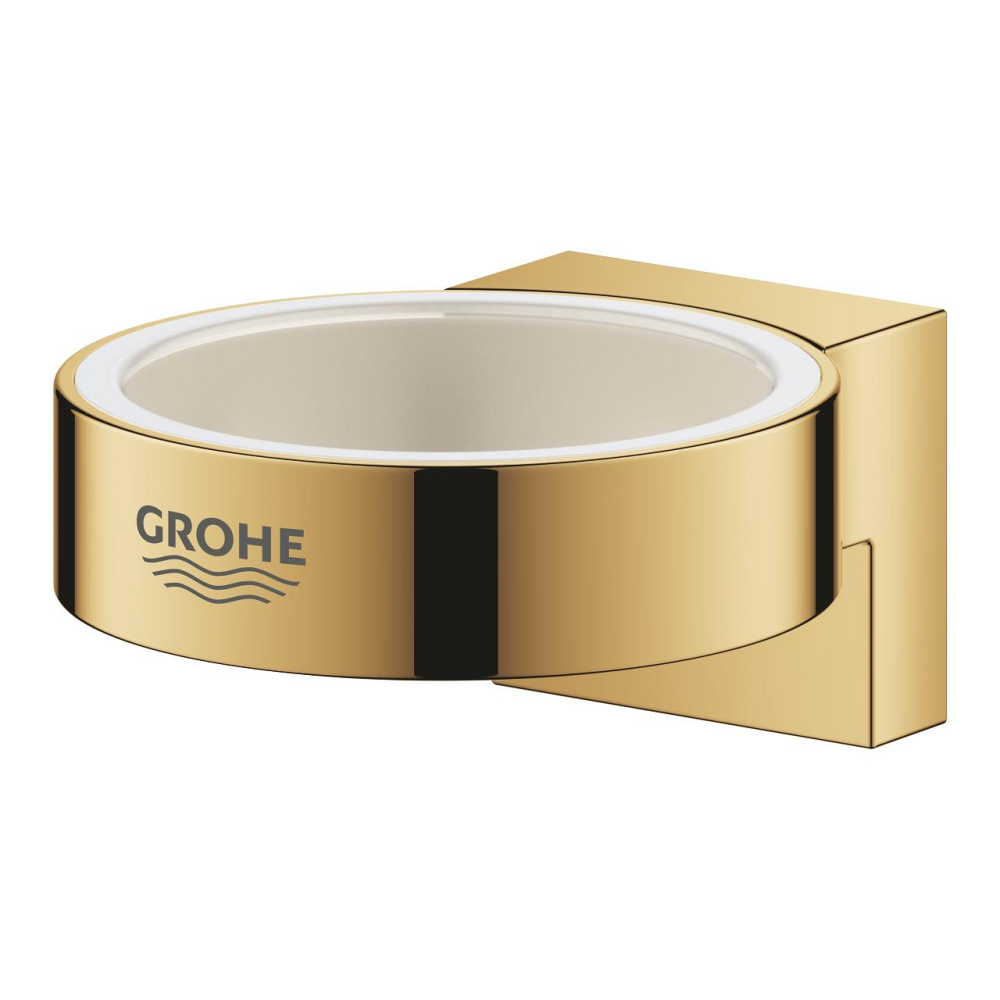 Suport Grohe Selection montare pe perete, fixare ascunsa, auriu lucios [2]