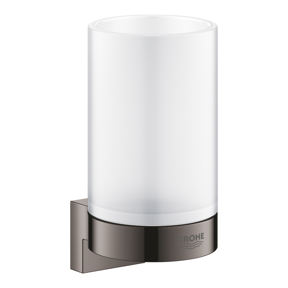 Suport Grohe Selection montare pe perete, fixare ascunsa, antracit [3]