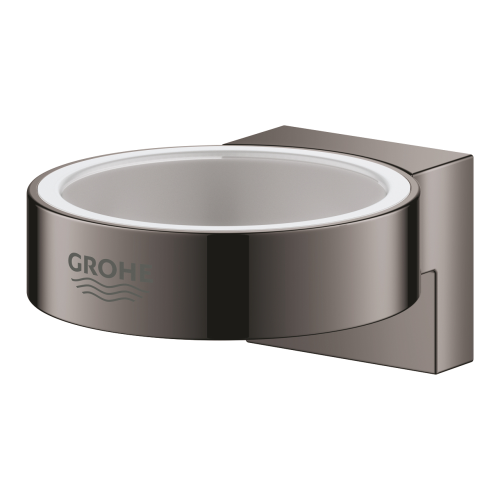 Suport Grohe Selection montare pe perete, fixare ascunsa, antracit [2]