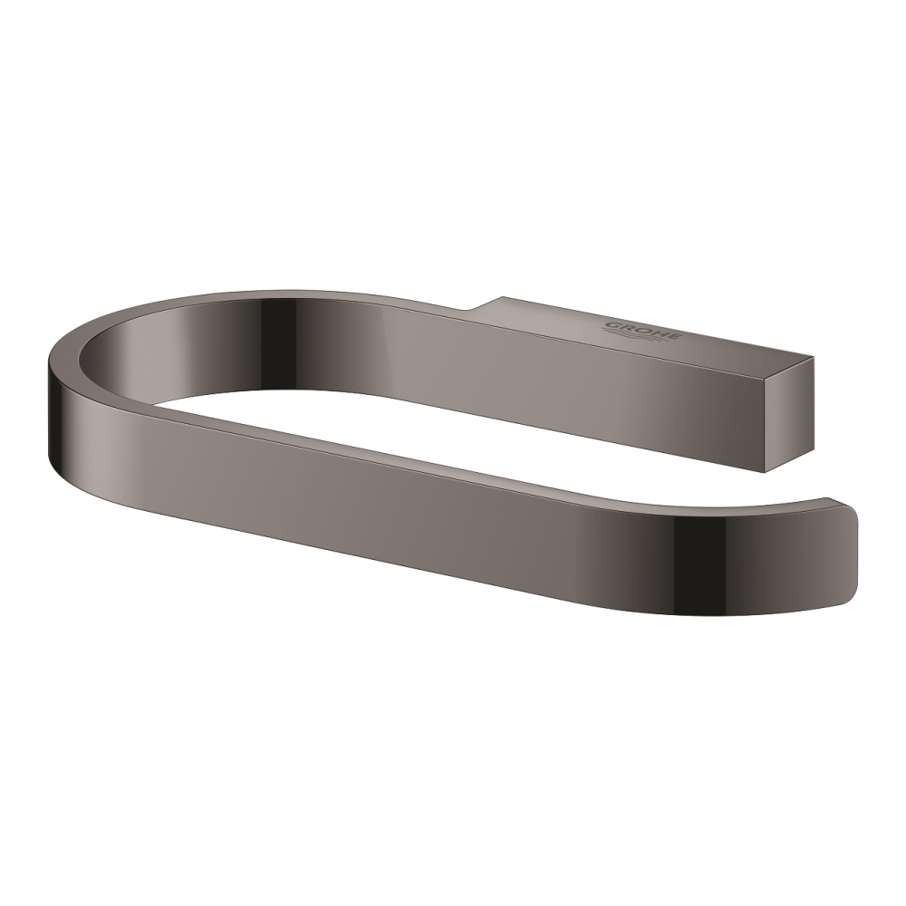 Suport hartie igienica Grohe Selection 1 rola, montare pe perete, fixare ascunsa, antracit [2]