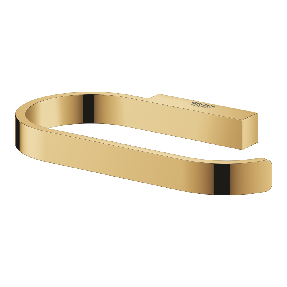 Suport hartie igienica Grohe Selection 1 rola, montare pe perete, fixare ascunsa, auriu lucios [2]