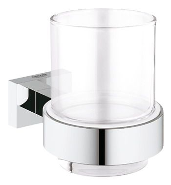Suport pahar sau savoniera prindere perete cromata Grohe Essentials Cube [2]