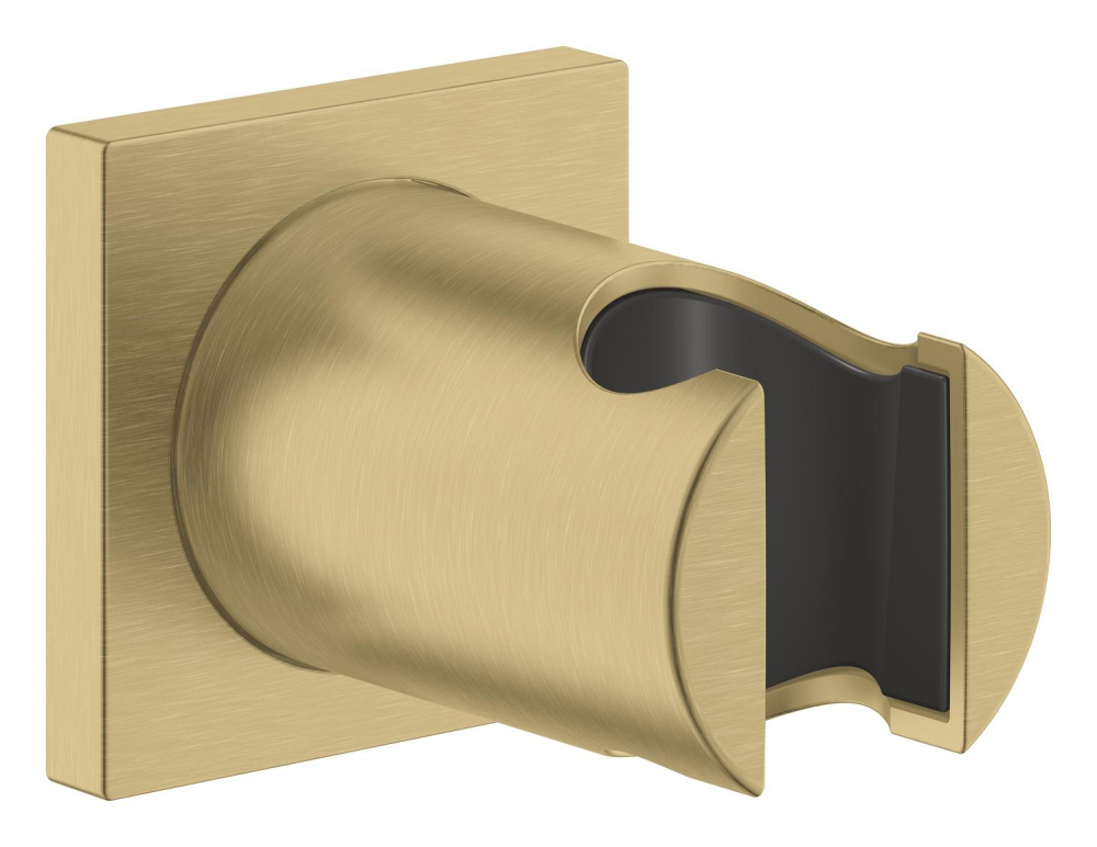 Suport para dus Grohe Rainshower, montare pe perete, universal, auriu mat [3]