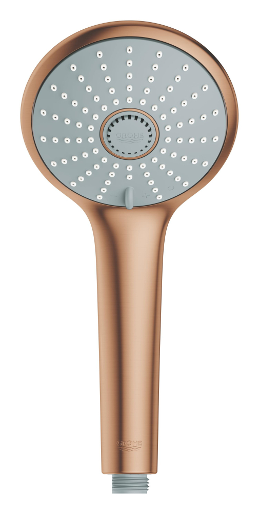 Suport para dus Grohe Rainshower, montare pe perete, universal, cupru mat [6]