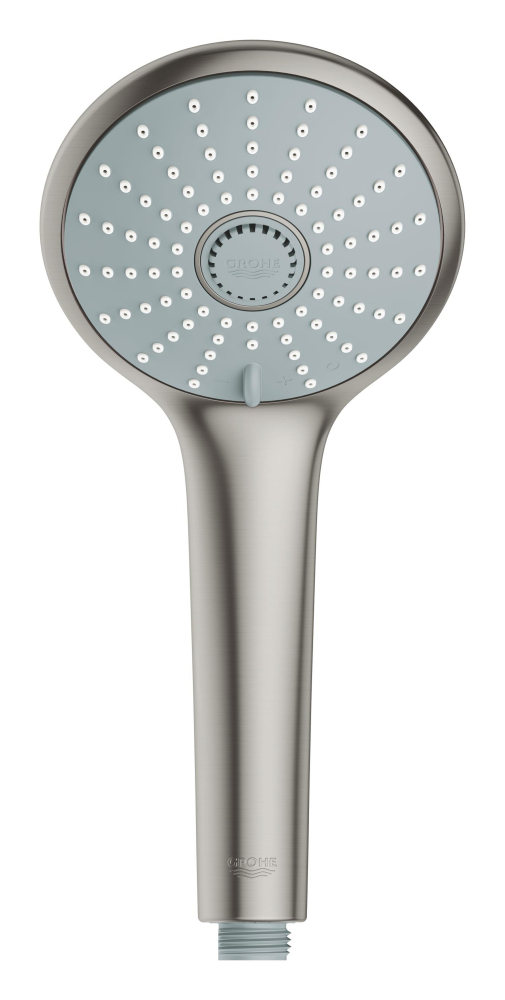 Suport para dus Grohe Rainshower, montare pe perete, universal, crom mat [5]