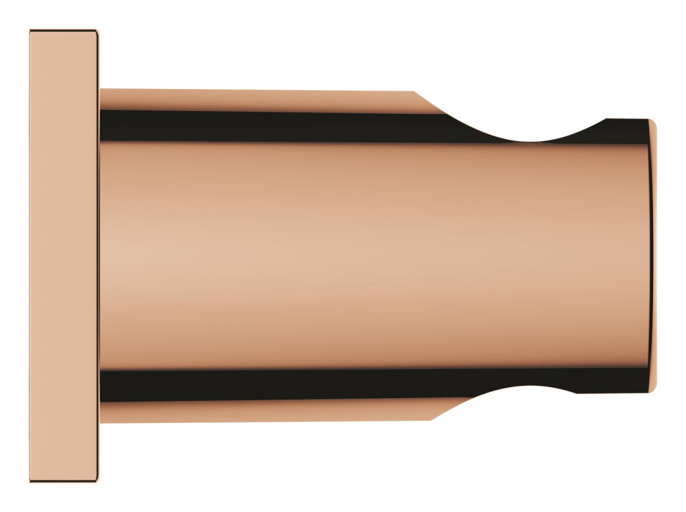 Suport para dus Grohe Rainshower, montare pe perete, universal, cupru lucios [4]