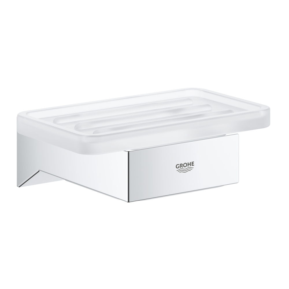 Savoniera Grohe Selection Cube, compatibil cu 40865000 sticla, transparent [2]