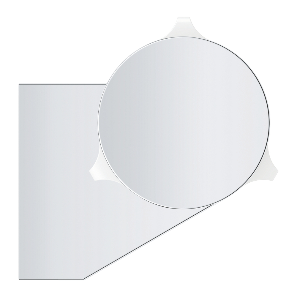 Suport para de dus Grohe Tempesta adjust, montare perete, reglabil, crom [2]