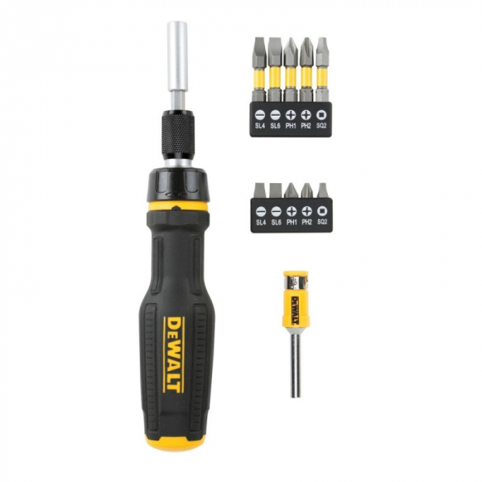 Set Surubelnita Cu Clichet + 10 Biti DeWalt DWHT0-66567 [2]