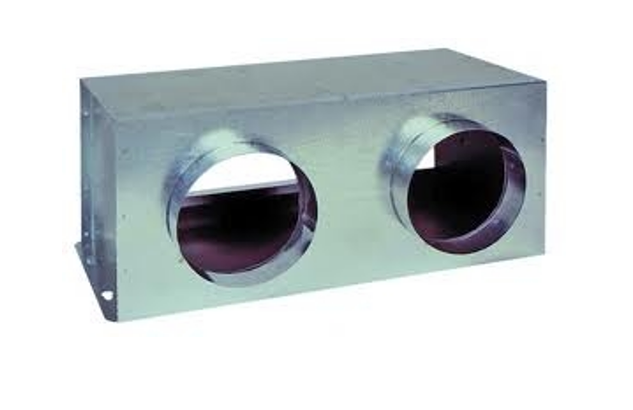 Plenum izolat pentru ventiloconvectoare Nobus cu trei stuturi FC103Iz (dim. unitate necarcasata 1545x450x225) [1]