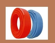 Tub gofrat 32 mm rosu, IVAR [2]