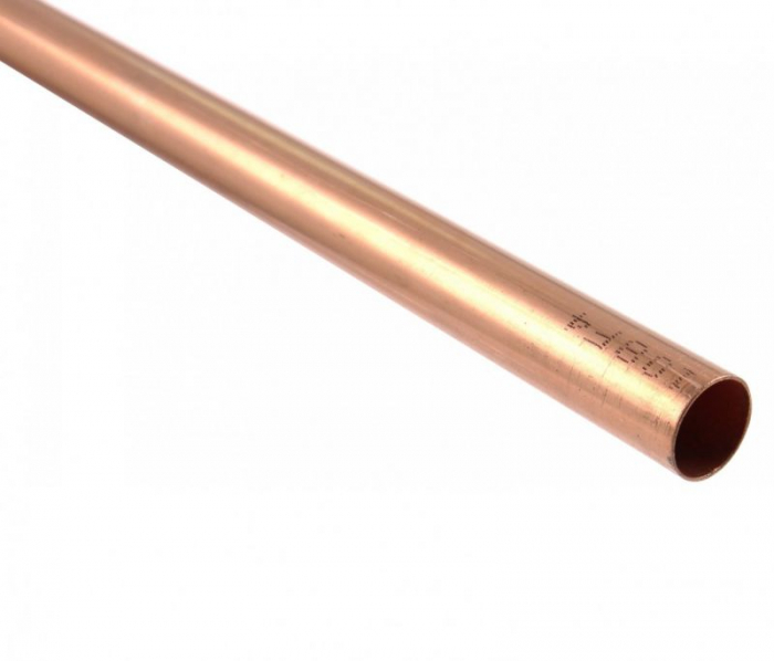 Teava cupru 15 mm x 0.7 mm Halcor (bara 3m) [1]