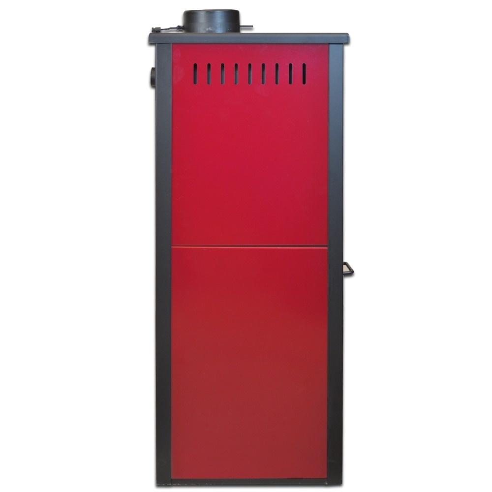 Termosemineu pe lemne Termax Alma rosu 11,52 kW cu manta de apa 11 l [3]