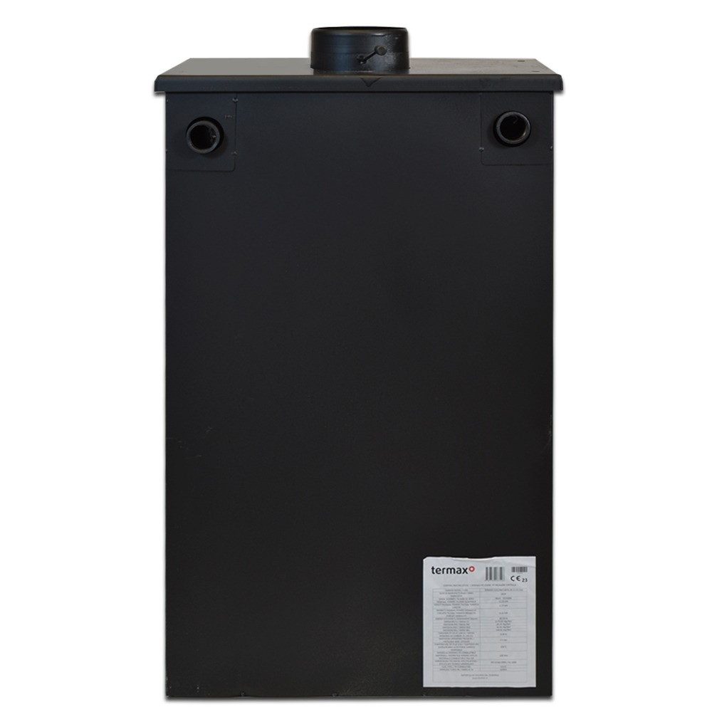 Termosemineu pe lemne cu manta de apa Termax Vulcan negru 11,52 kW [5]