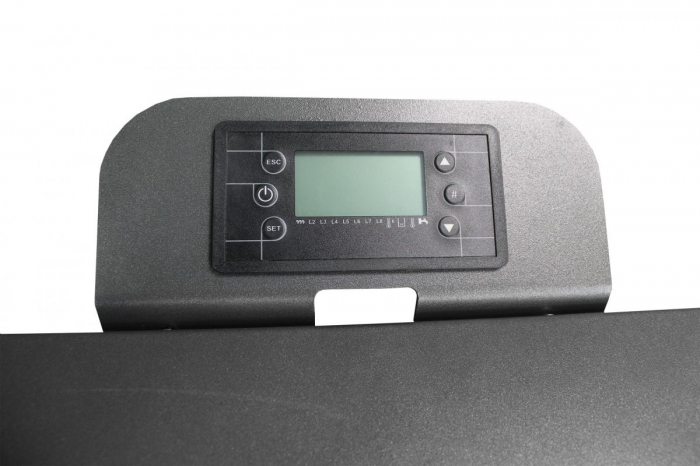 Termosemineu pe peleti Fornello, model Primo Truva Pellet 25 kw, crem, sistem de curatare mecanica creuzet [4]