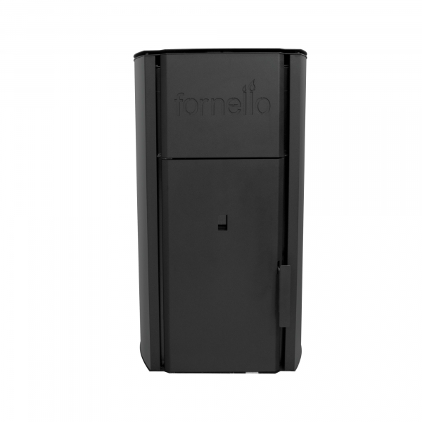Cazan pe peleti Fornello model Royal B 25 kw, negru, tiraj fortat, pompa circulatie, vas expansiune, telecomanda [2]