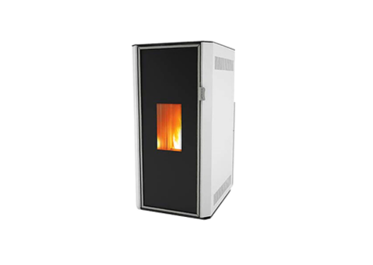 Termosemineu pe peleti Fornello, model Lidya 25 kW, pompa Grundfos, vas expansiune, telecomanda, arzator inox [2]