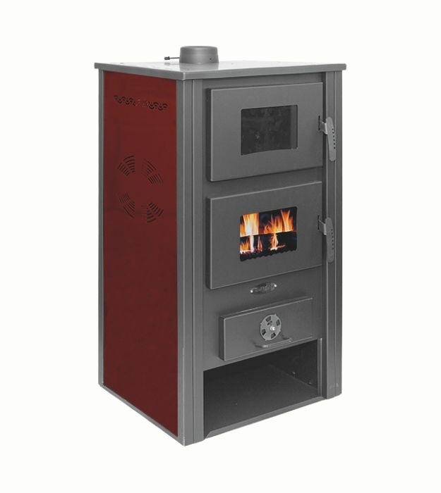 Termosoba de podea Termax Zorile 24,43 kW bordo pe lemn cu cuptor [2]