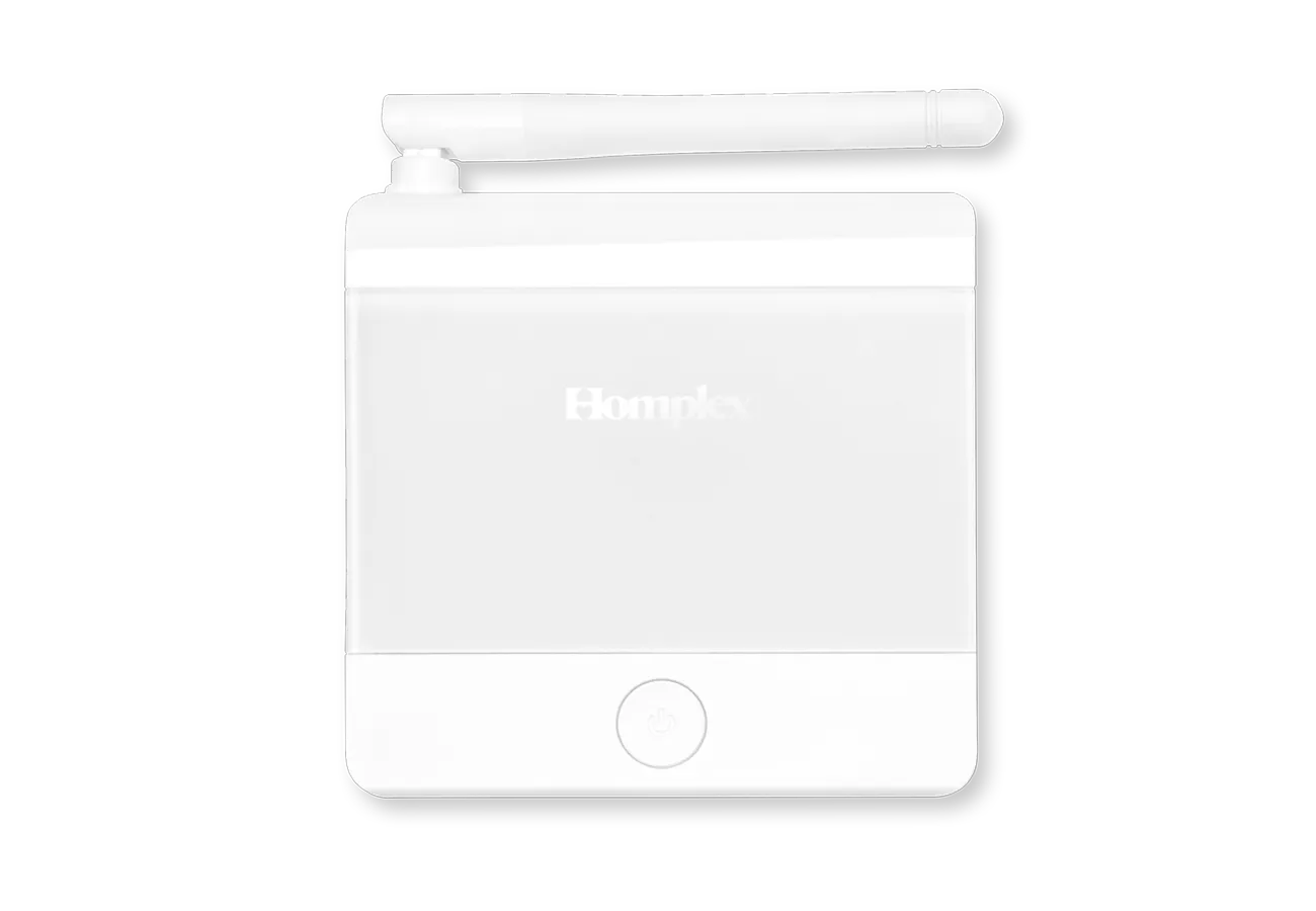 Termostat inteligent programabil fara fir, alb, Homplex 19 WiFi [3]