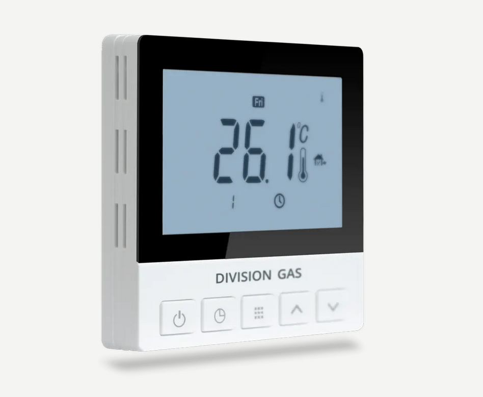 Termostat programabil cu fir pentru încălzirea în pardoseală, în doză, Homplex model DG921 [1]