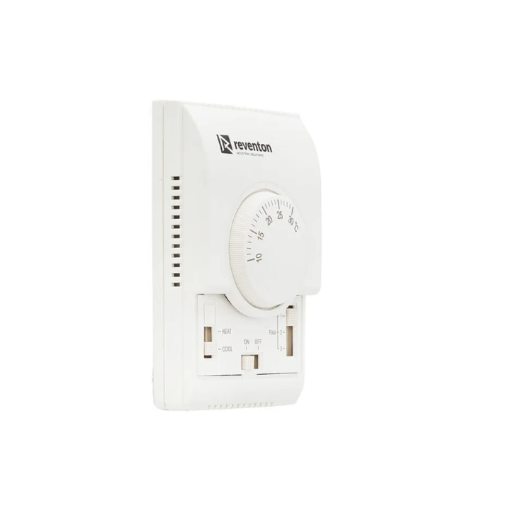 Controler cu trei trepte cu termostat de camera Reventon model HC3S, 230V, 3A, IP30 [2]