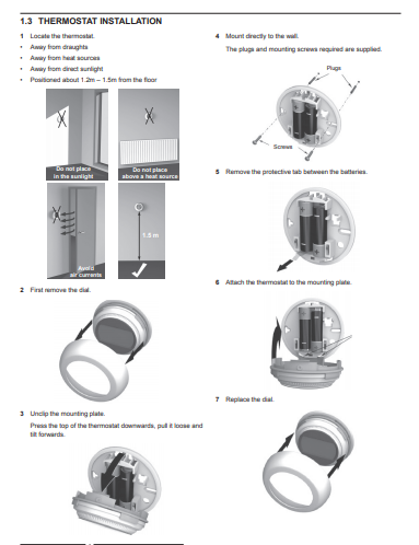 Termostat wireless ON/OFF, Hitachi Yutaki [3]