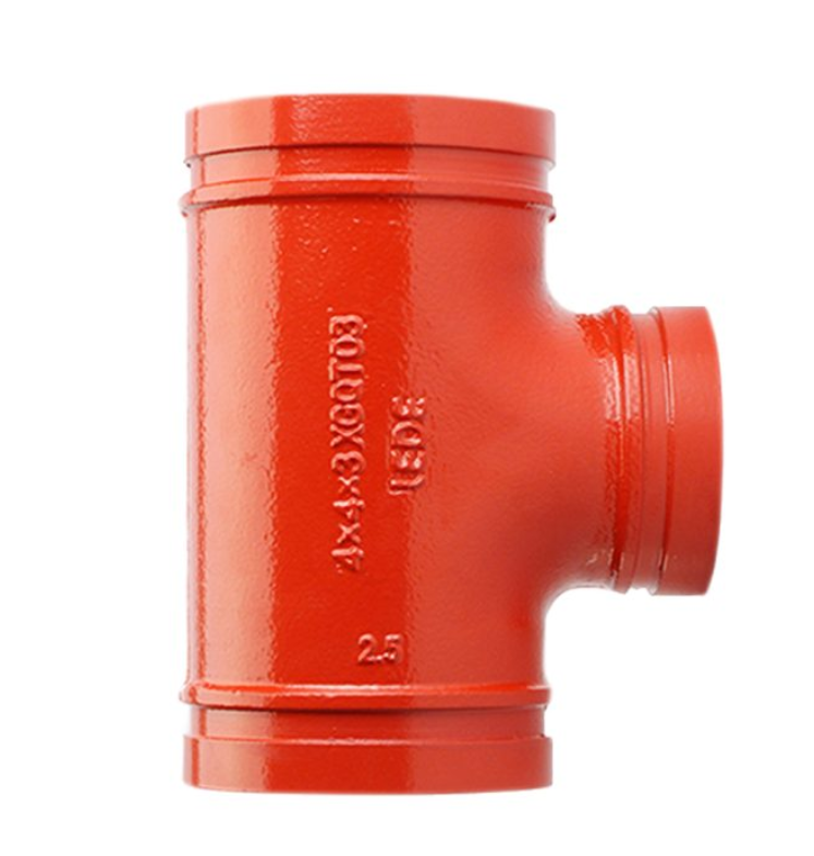 Teu canelat, 2 1/2", pentru prindere rapida, ST-05 [1]