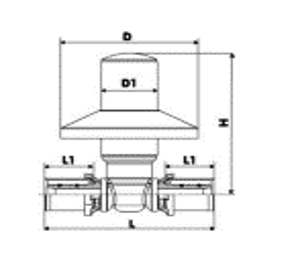 Robinet serizare concesie/ingropat 16x2 x 16x2 ICMA [2]