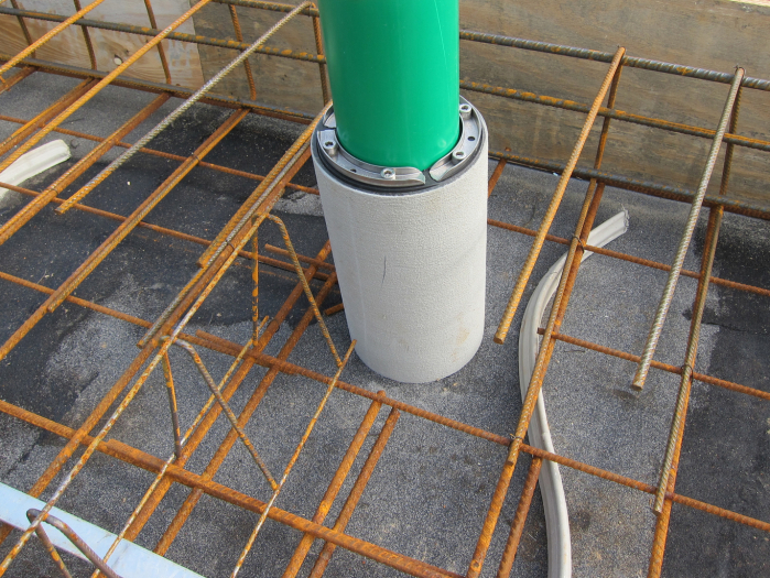 Tub de trecere din PVC, Ø interior 150 mm, grosime perete 160 mm, Hauff Technik P-Liner Basic [6]