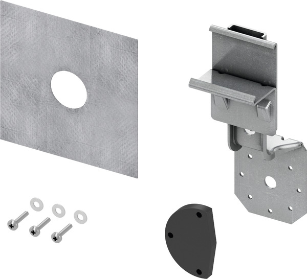 Cot lung din bronz TECElogo-Push 20 x 1/2" FI cu fixare pe teava TECEprofil [2]