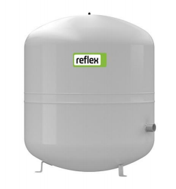 Vas expansiune vertical din otel cu diafragma, gri, incalzire racire 70˚C/6 bar, PN 6, Reflex N 100 - 100 litri [1]