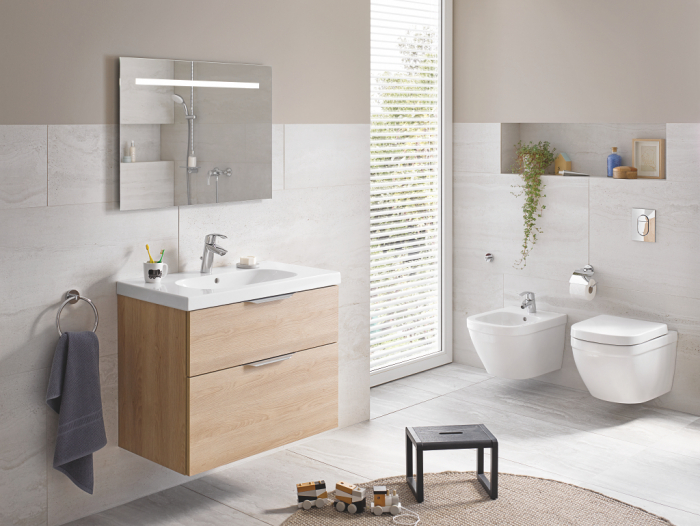 Vas WC cu montaj pe podea pentru combinatie cuplata monobloc Grohe Euro Ceramic [3]