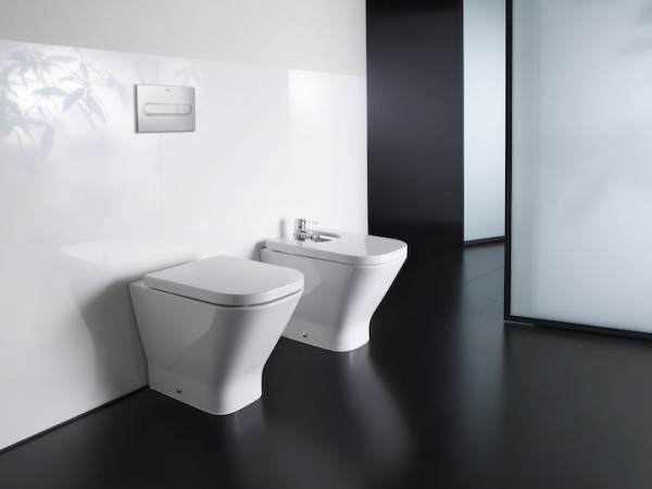 Vas WC din portelan, evacuare orizontala, 365 x 650 x 790 mm., Roca The Gap [2]