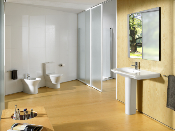 Vas WC din portelan, evacuare dubla, 375 x 665 x 790 mm., Roca Nexo [7]