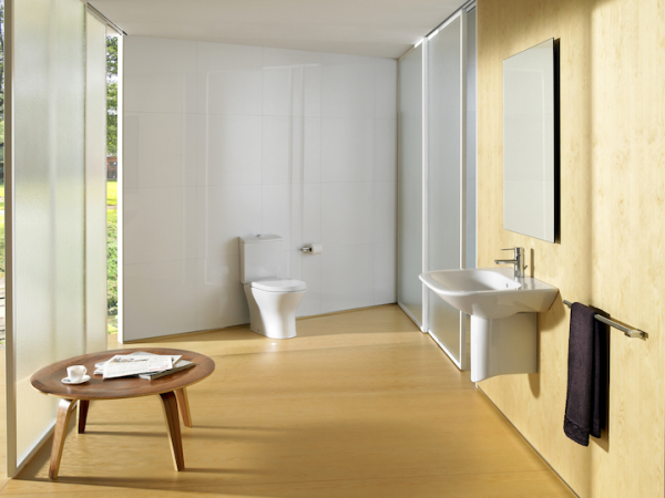 Vas WC din portelan, evacuare dubla, 375 x 665 x 790 mm., Roca Nexo [10]