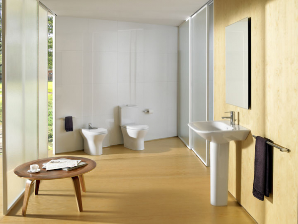 Vas WC din portelan, evacuare dubla, 375 x 665 x 790 mm., Roca Nexo [9]