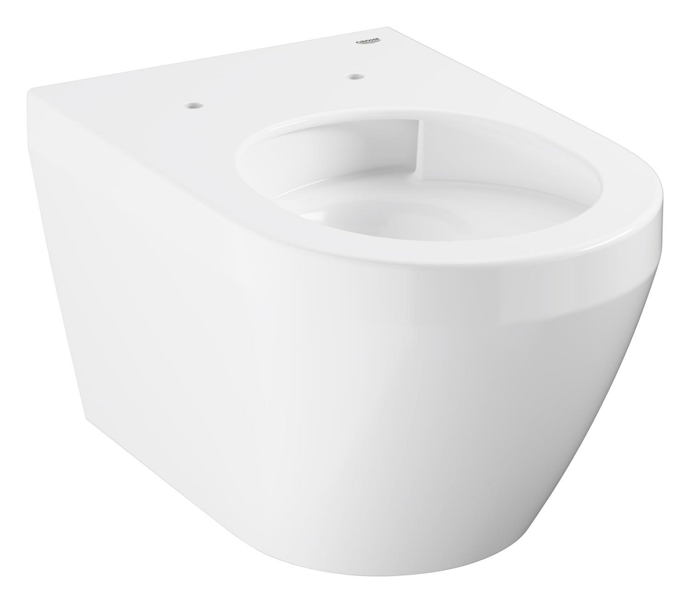 Vas WC Grohe Euro Ceramic WC rimless, suspendat, pentru rezervor incastrat, triple vortex, evacuare orizontala, capac WC, soft close, Pure guard, alb [5]