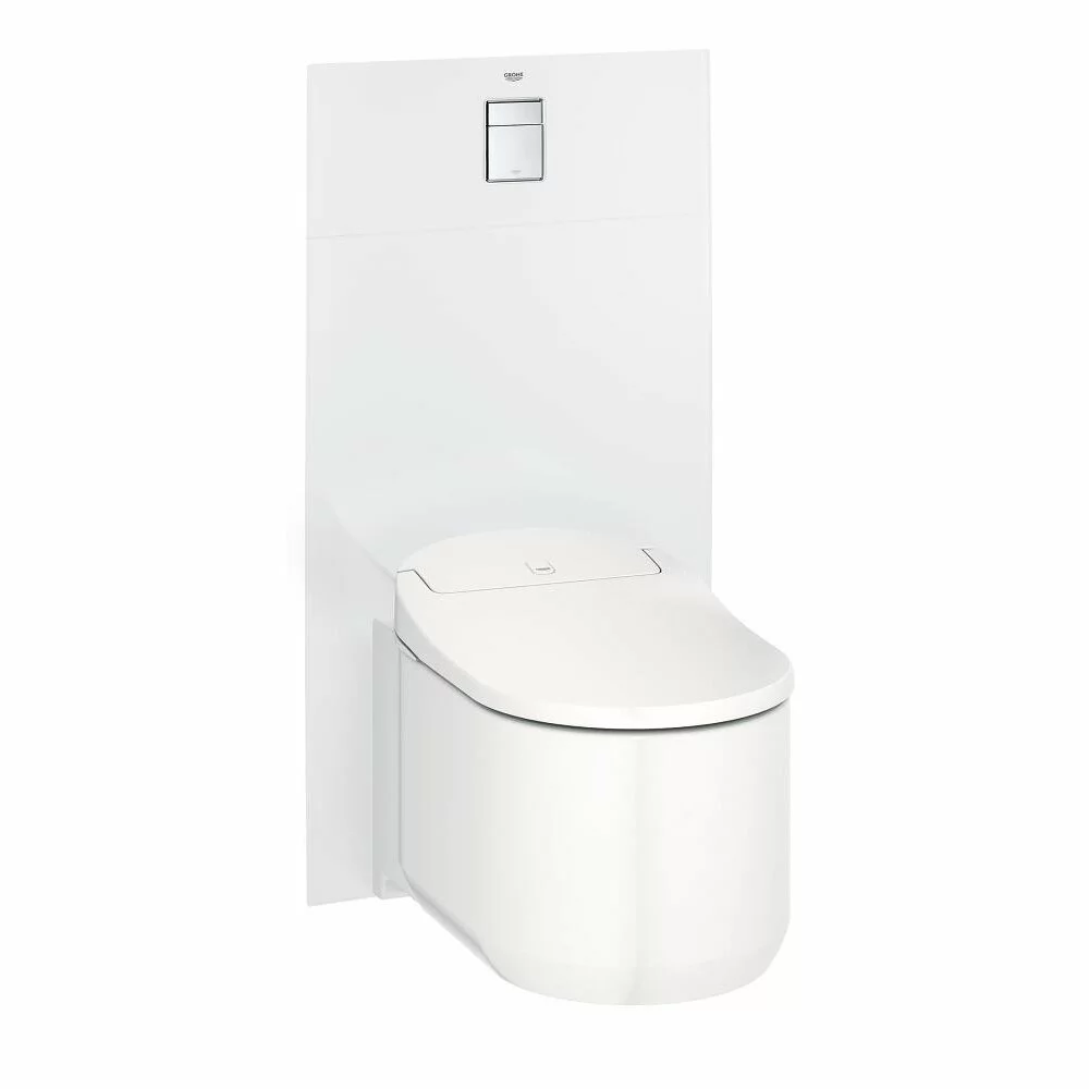 Vas Wc suspendat cu capac inchidere lenta si bideu electric Grohe Sensia Arena [4]