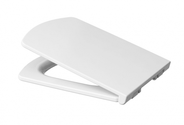 Capac pentru vas WC, A=44.5 x L=35.9 cm., duroplast antibacterian, inchidere lenta + demontare usoara, Cersanit Easy [2]