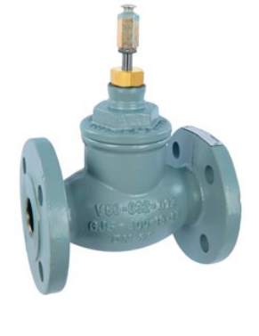 Ventil 2 cai echilibrat Resideo-Centra, flanşe PN16 20mm DN50 kvs 40 180grdC [1]