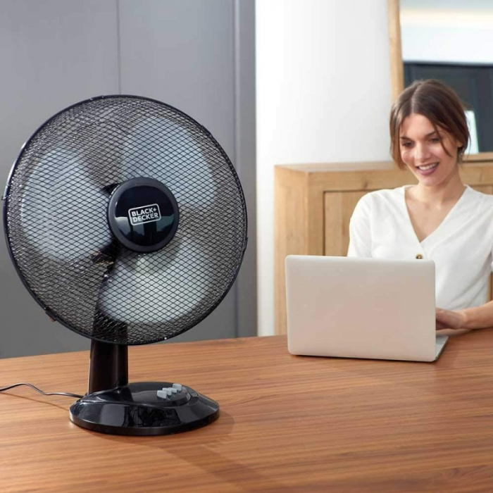 Ventilator birou negru Black+Decker 40 W [2]