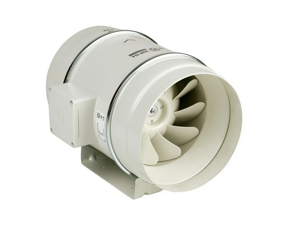 Ventilator de tubulatura in-line Soler & Palau TD-500/150 Mixvent 580 m³/h [1]