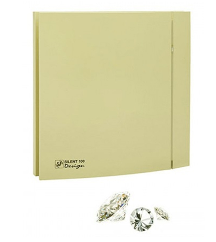 Ventilator extractie baie SILENT 100 - CZ Ivory Design Swarovski 4C 220-240V 50Hz [2]