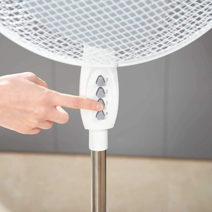 Ventilator alb cu picior Black+Decker 40 W [2]