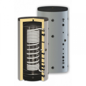 Echipamente de incalzire si producere ACM - Puffer cu serpentina pentru ACM, 1500 litri, Sunsystem HYG B 1500/49 IZ
