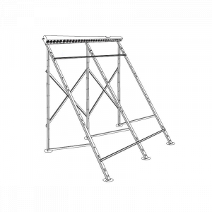 Sisteme de prindere - Suport de 45 grade pentru panou solar Sontec pentru 10, 12, 15, 18 tuburi