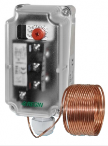 Automatizari si elemente de automatizare - Termostat anti-inghet, capilar 3 m, IP65, reglare -10..+10°C